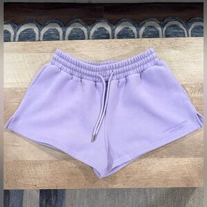 Comfort Colors Light Purple Women's Athletic Shorts